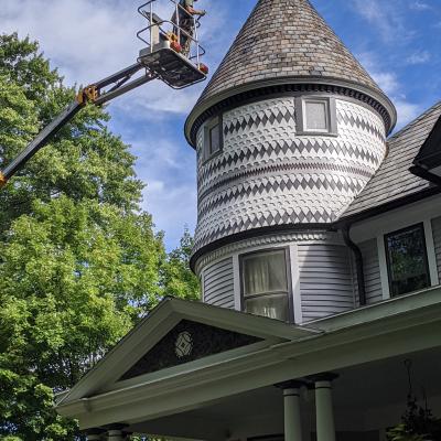 Garrettsville Slate roof